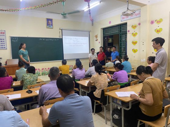 KIỂM TRA VIỆC GIẢNG DẠY LỚP XOÁ MÙ CHỮ GIAI ĐOẠN 2 NĂM 2024-2025 – LẦN 2