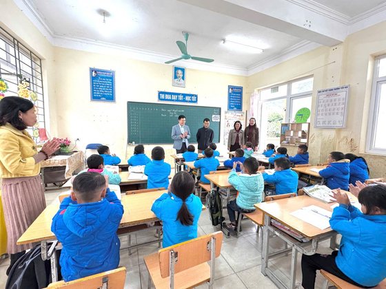 Bài viết đón đoàn KT dạy học 2 buổi/ngày của Sở Giáo dục