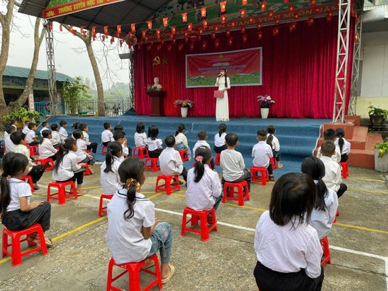 Ngày hội " Thiếu nghi vui khỏe - Tiến bước lên Đoàn"