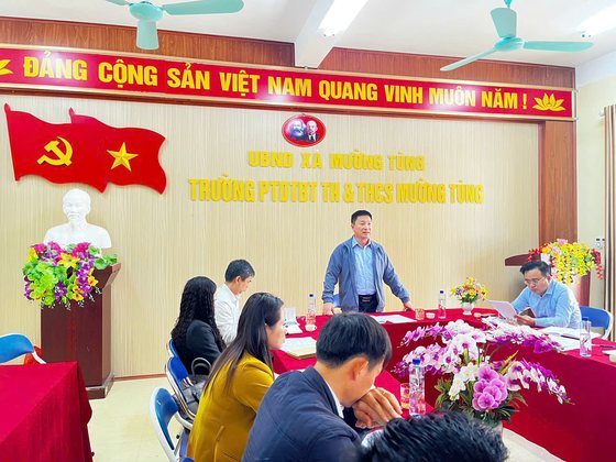 Xã Mường Tùng đoán đoàn KT của Sở GD&ĐT sau Tết Bính Ngọ 2026