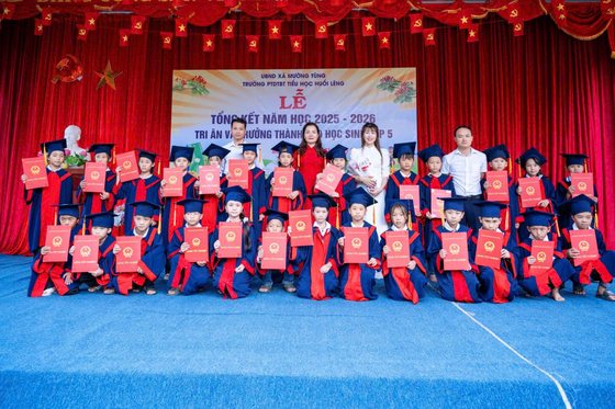 Lễ tổng kết năm học 2025-2026 và tri ân cho học sinh lớp 5